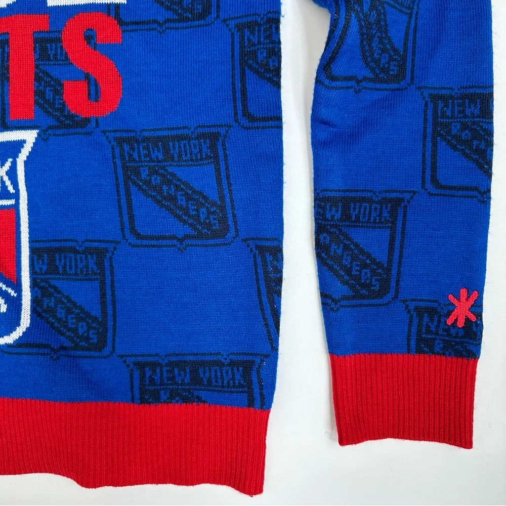 New York Rangers Broadway Blueshirts Hockey Sweater L - Picture 8 of 9